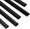 PATIKIL 10Pcs Binding Bars, 15mm Binding Bars Slide Grip 120 Sheets Capacity A4 Size Report Binder Triangle Presentation Binder for Report Cover Resume, Black