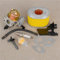 LAVAS Kit de Plaque d'espacement de Support de Tuyau de Joint de Bougie d'allumage de Filtre à air et d'huile for Plaque vibrante Scheppach HP1100S HP2000S