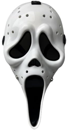 MIMIKRY Ghost Face Scream Maske Jason Hockey Mix Freitag der 13. Halloween Horror Ghostface