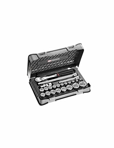 FACOM SL.161-3P6 - Coffret Douilles 1/2 6 Pans Métriques - 23 Pièces