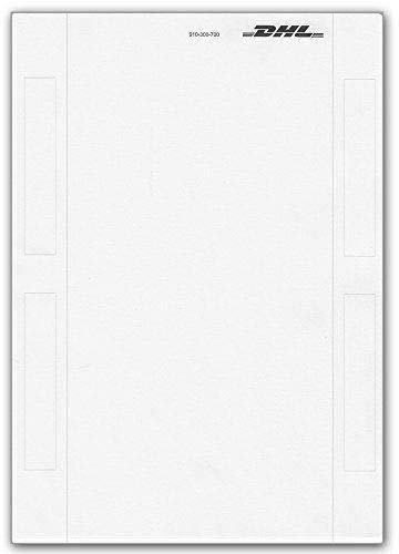 DHL - Hermes - DPD - Versandetiketten Paket Label Etikett DIN A5-500 Stk.