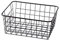 TEERFU Wire Storage Basket Bins Organizer,Large Metal Wire Basket Freezer Storage Organizer Bins with Handles for Kitchen Cabinets, Pantry, Closets, Bedrooms, Bathrooms,Freezer,28.5x22x12cm