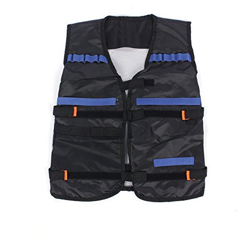 Kids Elite Tactical Weste Einstellbare Nerf N-Streik Series Blasters Kind Spielzeug Spiel Firma Zubehör Geburtstagsgeschenk für Nerf Guns MEHRWEG Verpakung