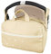 Bolso Carro bebe Maternal Polipiel Levante con Asa para colgar al hombro -Danielstore (Beige)