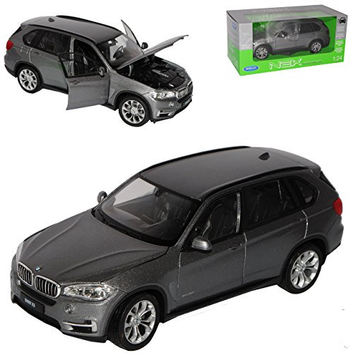 Welly B-M-W X5 F15 SUV Grau Ab 2013 1/24 Modell Auto