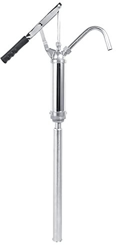 Pompa Manuale per Fusto Olio, Liquidi pompe, Pompa dell'olio Manuale con Leva, Pompe per Fusti a Leva, Pompa a Leva Telescopica per Serbatoio per Fusti 55 Galloni, 20L / min