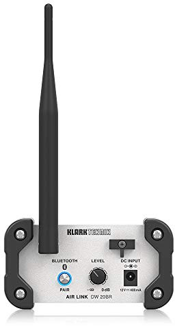 Klark Teknik AIR LINK DW 20BR Ricevitore stereo wireless Bluetooth per trasmissioni audio stereo ad alte prestazioni