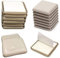16 PCS Furniture Sliders and Gliders,50mm Square Self Adhesive Chair Leg Sliders Floor Protector Pads for Moving Furniture Movers Carpet Gliders Glides