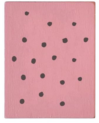 May and Berry Holzstempel - Muster 2, 35x45mm, Rot