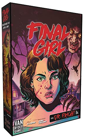 Van Ryder Games | Final Girl Season 1 Frightmare on Maple Lane Thematic Game in English for Age 14+ | Dice Rolling Hand Management Solo Game | Horror
