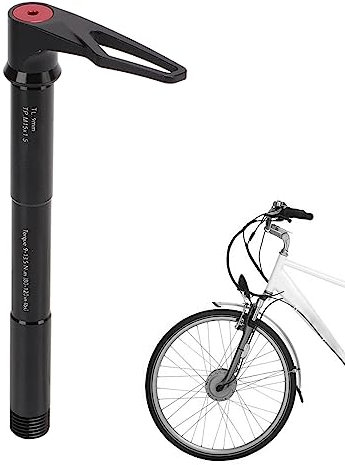 BigKing Fahrrad-Steckachsen-Schnellspanner, Fahrrad-Steckachsen-Schnellspanner Leichter Aluminium-Vordergabel-Spieß(L:158mm)
