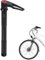 BigKing Fahrrad-Steckachsen-Schnellspanner, Fahrrad-Steckachsen-Schnellspanner Leichter Aluminium-Vordergabel-Spieß(L:158mm)