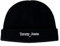 Tommy Jeans Damen TJW Sport Beanie AW0AW12625 Gestrickte Mütze, Schwarz, OS