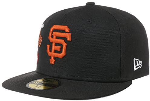 New Era 59Fifty City Cluster Giants Cap Basecap Baseballcap Flat Brim MLB Fitted San Francisco Herren - Hinten geschlossen, mit Schirm Winter Herbst Frühjahr Sommer Frühling-Sommer Herbst-Winter - 7