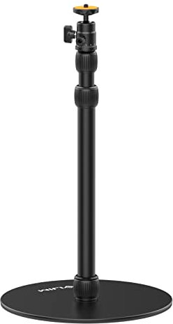 jusmo LS09 Support de sol en aluminium pour projecteur NEBULA/XGIMI/autres vidéoprojecteurs, support de caméra Mevo réglable, compatible avec projecteur/appareil photo/téléphone/GoPro/webcam/lumières