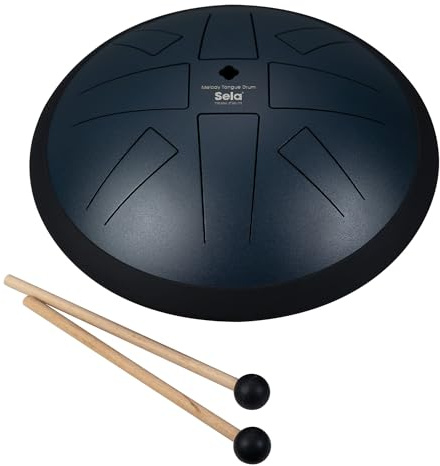 Melody Tongue Drum 10“ D Akebono Navy Blue