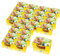Bull & Bear 25er Set Mini Pflanzset 'Frohe Ostern' mit Blumensamen im Topf 4,5cm, Bunte Blumen als Anzuchtset mit Pflegeanleitung