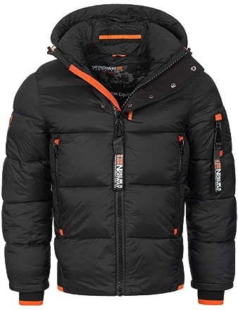 Herren Winter Jacke warm gefüttert Parka Steppjacke Outdoor gesteppt PUFFER