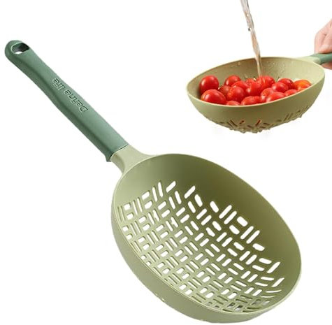 Cucchiaio per schiumarola in silicone - Cucchiaio da cucina multifunzione,Schiumarola per colino in silicone riutilizzabile per pasta, noodle, gnocchi fritti Ghirting