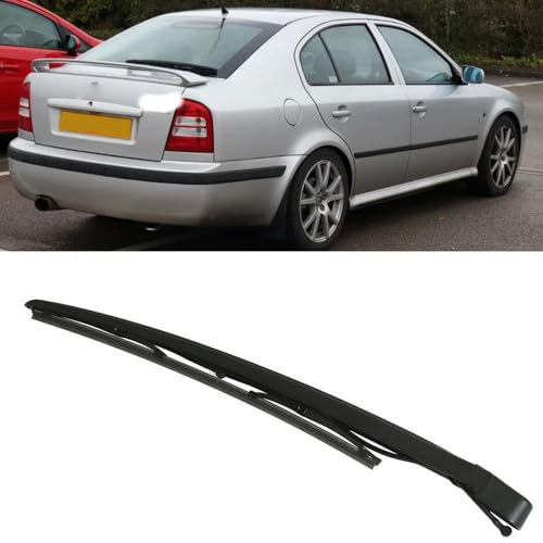 JQHXFDC Parabrisas Trasero Lavaparabrisas Brazo del limpiaparabrisas Juego de Cuchillas Accesorios para automóviles Apto para Skoda Apto para Octavia I Tour 1U6955707 1Z5955435
