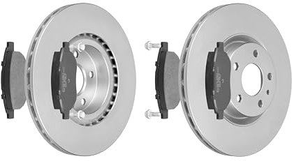 F.BECKER_LINE BREMSSCHEIBEN Ø284MM + BREMSBELÄGE VORNE FÜR FIAT DOBLO COMBO MK