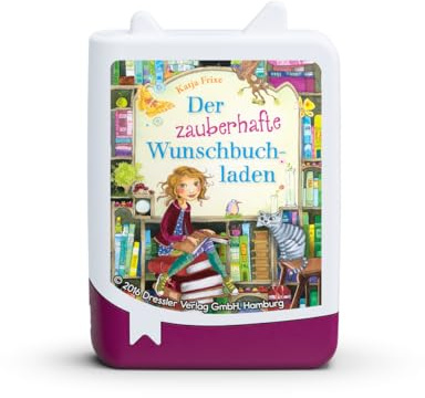tonies Hörfigur für Toniebox, Book, Zauberhafte Wunschbuchladen Band1, Hörspiel für Kinder ab 8 Jahren, Spielzeit ca. 175 Minuten