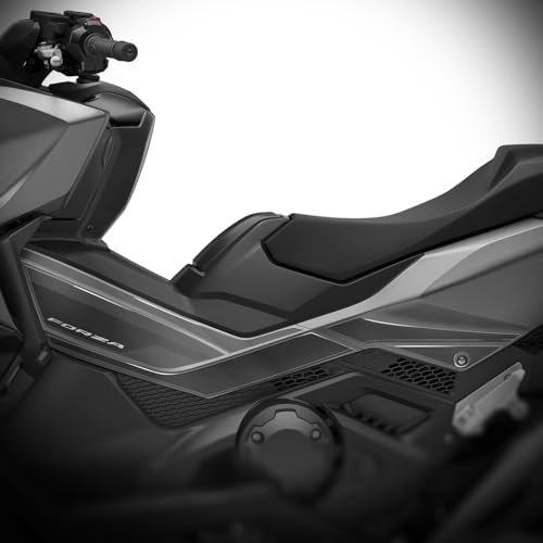 Az Graphishop Adesivi Carena Resina 3D Compatibile Con Honda Forza 750 2025 Protezione da Urti e Graffi Made in Italy GP-FORZA-010 (Iridium Grey)
