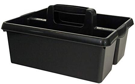 Wham Black Plastic Handy Kitchen Cleaning Tool Utility Caddy Storage Box Tidy