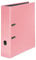 Falken PastellColor-Ordner 8 cm breit (5er Pack) DIN A4 Pastell-Farbe Flamingo Pink