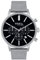 BREIL - Herren Uhr aus der Kollektion Avery EW0509 - Armbanduhr mit Analogem Zifferblatt in Blau - PE902 SUNON Bewegung - Quarzuhr - mit Armband aus Milanaise-Edelstahlgeflecht