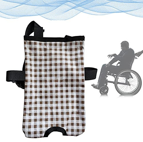 Wasserdichte Katheter-tasche, Urinbeutelhalter, Drainagebeutel-Fixiervorrichtung mit Einstellbarer, Waschbarer und Wiederverwendbarer, Hoher Kapazität(1000 ML, 1500 ML, 2000 ML) ,Braun,L(2000ML)