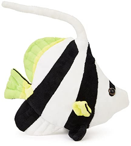 Zappi Co Peluche para niños Pez Ángel de Rayas Blancas (9/ 22cm) Colección de Animales Safari Peluche Recién Nacido Niño Primero