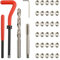 Gunpla 35-tlg Gewindereparatur Gewinde Reparatur Satz Handwerkzeug M8 x 1.25mm, Einsätze Hülsen Helicoil Set