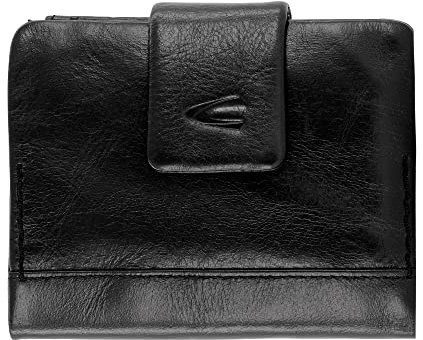 camel active bags Rise Damen Geldbörse Portemonnaie RFID Leder Mittelgroß Schwarz