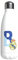 CYP Botella Personalizable Blanca de Acero 550ml Real Madrid, Unisex Juvenil, Plata, Diseño Letra B
