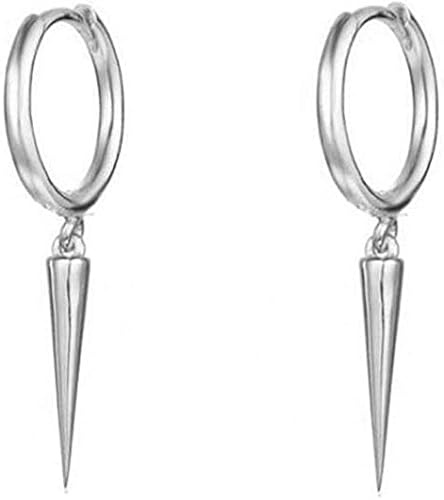 BSLVWG Minimalistische Tropfen-Creolen für Frauen, Teenager, Mädchen, Männer, Creolen, Knorpel, Tragus, Helix, Wrap, geometrisch, hypoallergen, Mode, Punk