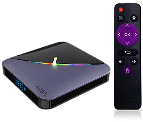 Smart TV Box Android 11.0, 4GB RAM 64GB ROM S905w2 Quad Core Cortex-A53 CPU Support Cast Screen 2.4G/5G Wifi BT 4.0 USB 3.0 LAN 100M Ethernet 3D 4K Set Top Box,4GB+32GB
