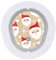 Aufkleber Sticker für Dexcom G7 Sensor 2x Lustiger Nikolaus myDili Diabetes