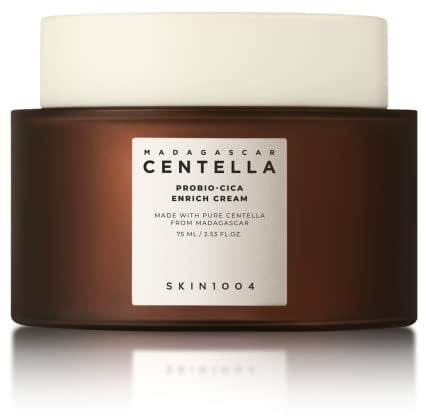 SKIN1004 Madagascar Centella Probio-Cica Enrich Cream - Crema facial reparadora, 50 ml