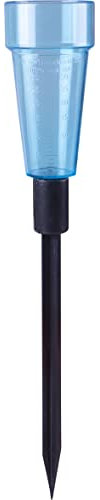 St Helens Home and Garden Professional Rain Gauge To Monitor and Record Outdoor Rain Fall Levels in MM With Easy Read Scale and Ground Spike