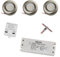 VBLED 3er Set Unterbauleuchte Schrankbeleuchtung Schrankleuchte LED-Schrank-Küchen-Unterbau-Leuchte mit Netzteil und 3 Stufen LED Dimmer…