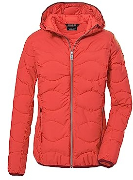 G.I.G.A. DX Damen Steppjacke mit Kapuze/Funktionsjacke ist wasserabweisend GW 21 WMN QLTD JCKT, neon reinorange, 42, 39845-000