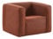 TERRACOTTA Aufblasbarer Sessel für drinnen und draußen – Farbe: