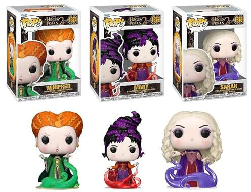 The Sanderson Sisters (Hocus Pocus 2) Funko Pop! Movies Komplettset (3)