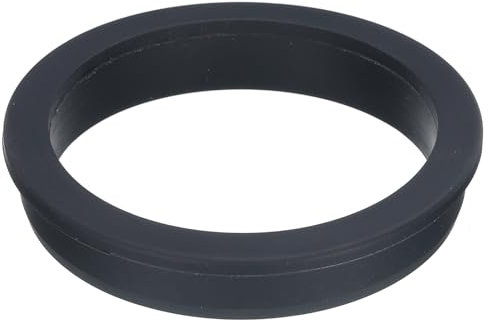 QUARKZMAN Support D'Œillet En Caoutchouc de Type T, Dia 93.6mm ID 82mm, Protection de Joint, Bouchons de Trous Flexibles Pour Tuyau de Câble Noir