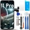 DIGI4U LCD for iPhone 11 Pro Screen Replacement, 5.8'' 3D Touch True Tone Retina Screen for iPhone 11 Pro Display Digitizer Assembly, with Frame Adhesive&Screen Protector&Repair Tool Kit
