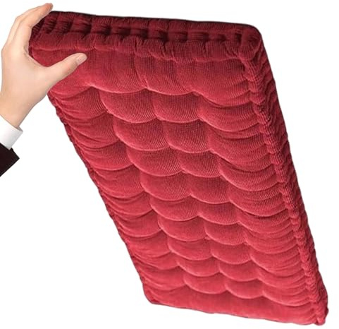 8-10cm Dickes Bankauflage Bankkissen, Sitzkissen Bank Sitzauflage Innen Outdoor, Gute Qualität Waschbare Gartenbank Auflage, Rechteck Sitzkissen Groß Für Stuhl Boden Bürostuhl(#1,80x35cm/31.5x13.78in)
