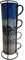 Biznest Jumbo Embossed Multi Color Stacking Mugs 4Pk Stackable Mugs Set Matching One Another with Lovely