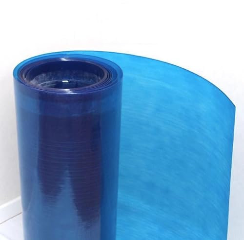YHKJLYH Feuille de toiture en Polycarbonate, Feuille de Fibre de Verre de 1 mm, auvent extérieur Bleu, Panneaux d'éclairage Naturel Anti-Pluie et Protection UV, pour auvent de Toit de pergola de ser