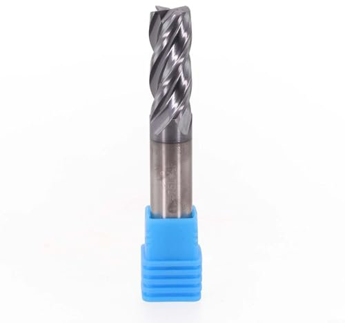 Fresa in carburo massiccio di alta qualità, adatta per lavori di finitura e sgrossatura (12 mm)